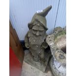 A stone garden Gnome