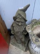 A stone garden Gnome