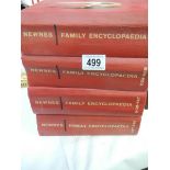 Four original Newnes family encyclopaedia.
