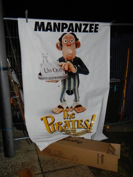 A 'Manpansee' poster.