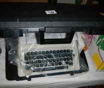 A new typewriter.