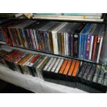 A good lot of cassette tapes, CD's and DVD's mainly by Andre' Rieu.