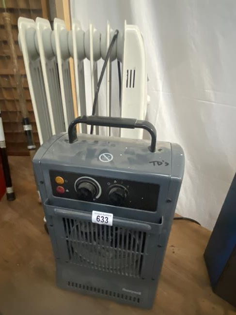 A radiator and a heater