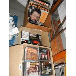 A quantity of LP's, Cd's and cassette tapes.