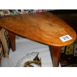 An oak retro style coffee table. COLLECT ONLY.