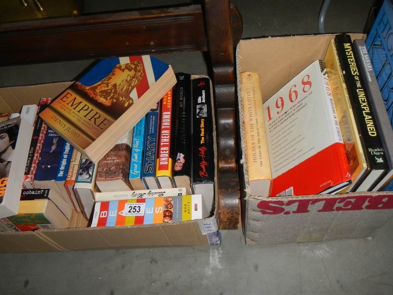 Two boxes of books. - Image 2 of 2