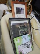 A good lot of framed and glazed prints. COLLECT ONLY.