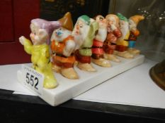 A Clover 'Seven Dwarfs' toast rack.
