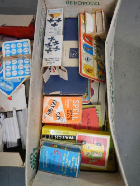 Two boxes of assorted playing cards etc., - Image 3 of 3