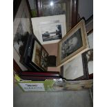 A good lot of framed and unframed pictures, COLLECT ONLY.