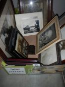 A good lot of framed and unframed pictures, COLLECT ONLY.