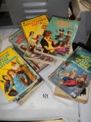 A quantity of 20th century paperbacks for children including Emily M Brent-Dyer.