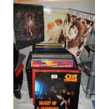 A good lot of LP records including Ozzy Osbourne, Motorhead, James Last, classical etc.,