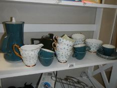 Two boxes of assorted ceramic tea ware.