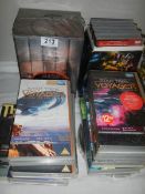 A quantity of Star Trek videos etc.,