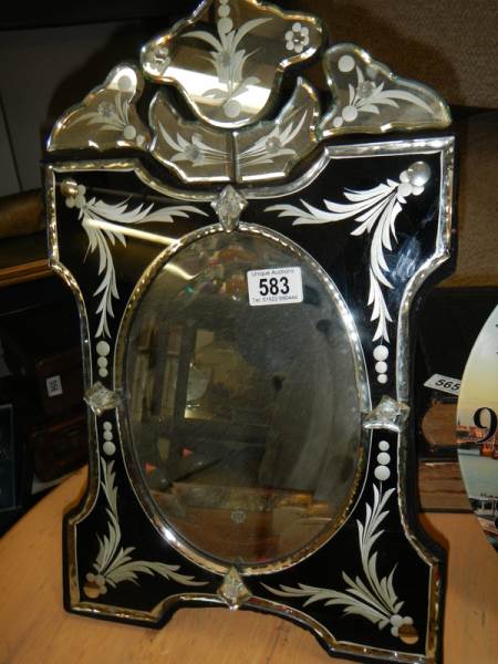 A Venetian style table mirror. COLLECT ONLY. - Image 2 of 2