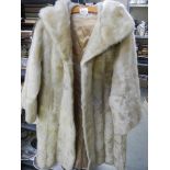 A Faux fur coat.