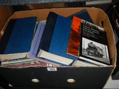 A large box of interesting raliway related books.