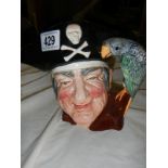 A Royal Doulton character jug, Long John Silver D6335.