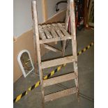 A small wooden step ladder, COLLECT ONLY.