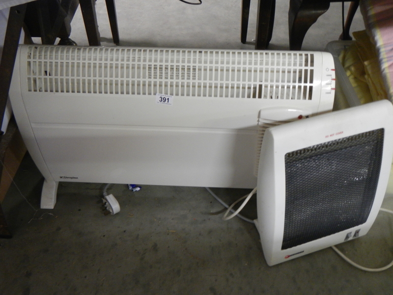 Two electric heaters, COLLECT ONLY,