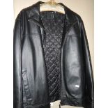 A leather jacket.