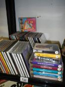A selection of Cd's and cassettes including Goon show, Bing Crosby etc.,