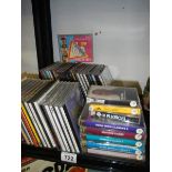 A selection of Cd's and cassettes including Goon show, Bing Crosby etc.,