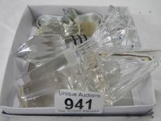A quantity of decanter and bottle stoppers.