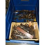 A quantity of drills, spanners, reamers etc.,