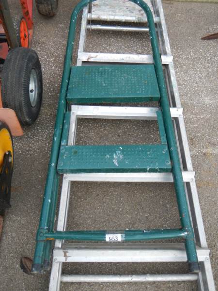 Two metal step ladders. COLLECT ONLY.