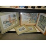 A selection of prints of San Francisco etc.,