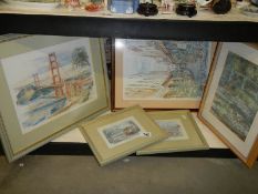 A selection of prints of San Francisco etc.,