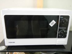 A Toshiba microwave oven, COLLECT ONLY.