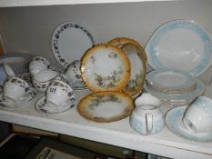 An Alfred Meakin Glo-white and a Royal Doulton Hampton Court tea sets etc.,
