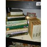 A mixed lot of gardening reference books.