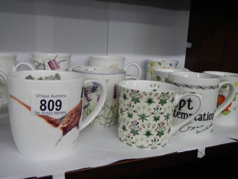 A quantity of decorative mugs. - Image 2 of 2