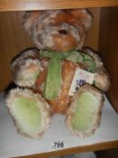 A Harrods ten teddies anniversary bear.