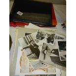 A good lot of black and white photographs in albums and loose.