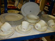 A Royal Stafford bone china tea set etc.,