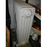 An oil filled radiator. COLLECT ONLY.