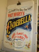 An original vintage Walt Disney Cinderella film poster, 50.5 x 75.5 cm.