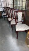 4 dining chairs & 1 carver, COLLECT ONLY