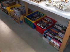 Approx 350 DVD's in 7 boxes, covering all genres COLLECT ONLY