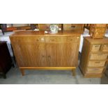A vintage Gordon Russell teak sideboard, 122cm x 43cm x 91cm, COLLECT ONLY