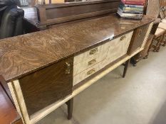 A retro 1970's melamine Formica sideboard (COLLECT ONLY)