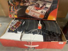 A boxed Scalextric Wild 3 - sixty set & extra cars (completeness unknown) COLLECT ONLY