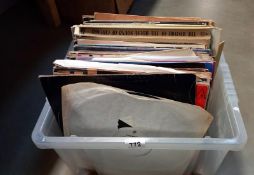 mixed lot of 12" dance singles, including white labels