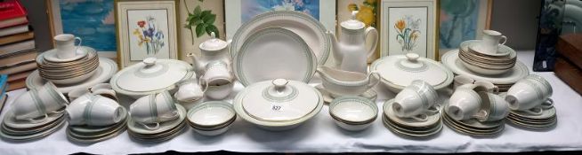 An 80+ Royal Doulton dinner set COLLECT ONLY