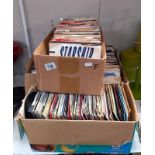 4 boxes of 45 rpm single records